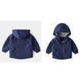 thumbnail image 1 of Windproof Jacket Toddler Boys Windbreaker Zip Up Hoodie Lightweight Toddler Jacket Fall Clothes Boys Hoodies Size 18-24 Months, 1 of 4
