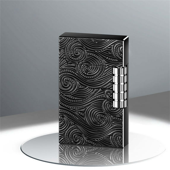 Windproof Lighter under $5! CQCYD Metal Butane Lighter, Refillable Gas Lighter, Open Flame Wheel Lighter, Windproof Cigarette Lighter, Portable Pocket Lighter, Elegant Design