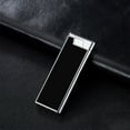 thumbnail image 1 of Windproof Lighter, Gaqring Thin Wheel Metal Refillable Butane Lighter, Compact Sleek Design Inflatable Gas Lighter with Easy Ignition, Black, 1 of 6