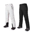 thumbnail image 1 of Windproof Lightweight Hiking Pants Men Solid Color Adult Ski Trousers Warm Insulated for Skiing Sports Winter Adventures Black M, 1 of 8