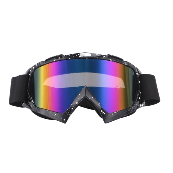 Windproof Motorcycle Goggles Anti Fog Revo Lens Dirt Bike Goggles Impact Resistant Atv Racing Protective Eyewear For Outdoor Sport(Multicolor-17.5Cm)