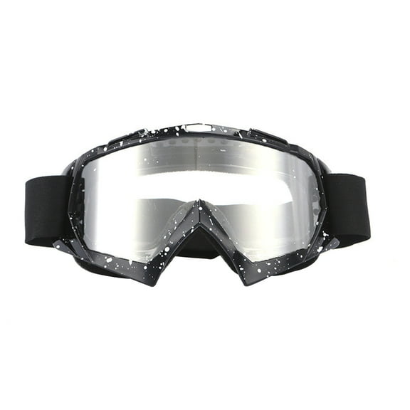Windproof Motorcycle Goggles for Dirt Bike ATV Racing with Ski Goggles and Glasses Included