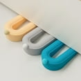 thumbnail image 1 of Windproof No-Drill Door Stopper with Suction Card, Anti-Collision Fixed Top Door Holder for Home & Office, Multiple Colors, 1 of 8