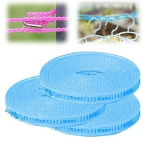 Windproof Non-Slip Retractable Clothesline Outdoor & Home 16.4 ft(5m)