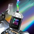 thumbnail image 1 of Windproof Plasma Lighter – USB Rechargeable Flameless Camping Lighter with LED Light for Outdoor Use(Black), 1 of 6