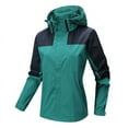 thumbnail image 1 of Windproof Plus Size Winter Warm Coats for Womens Windproof Plush Insulation Long Sleeved Hooded Casual Coat, 1 of 2