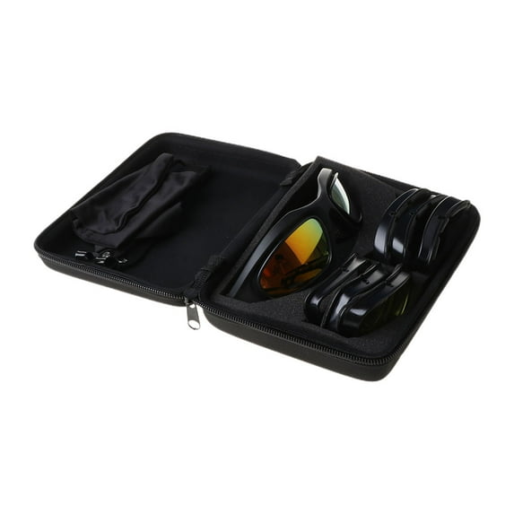 Windproof Polarized Motorcycle Lens Sun Glasses Riding Cycling Biker Sports Wrap