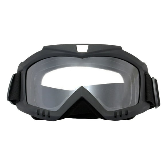 Windproof Protective Sports Goggles PC Shatterproof Lens ABS Bendable Frame Adjustable Elastic Strap for Motorcycle ATV Off-Road Ski Snowboard Paintball Outdoor Sports