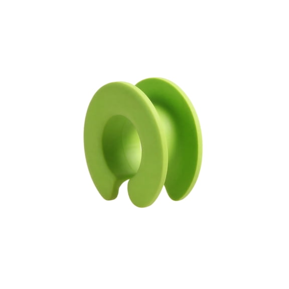 Windproof Rod Clips, Round Pipe Locking Clamps Plastic Drying Rack Accessories Outdoor Clothesline Fixer Sturdy Construction Heavy Duty Grip Laundry Organization Green