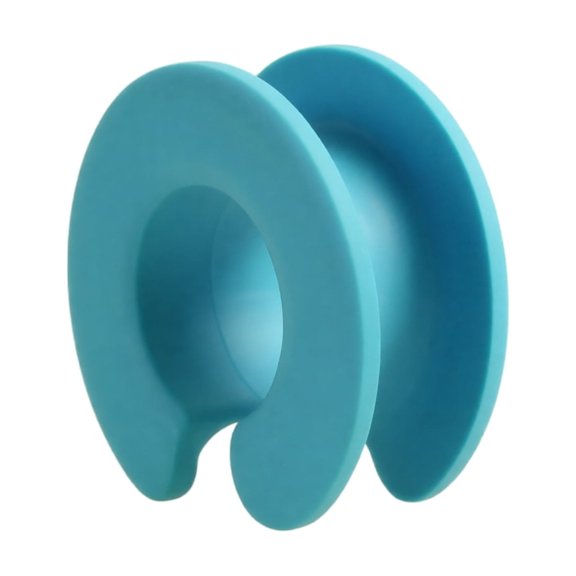Windproof Rod Clips, Round Pipe Locking Clamps Plastic Drying Rack Accessories Outdoor Clothesline Fixer Sturdy Construction Heavy Duty Grip Laundry Organization Blue