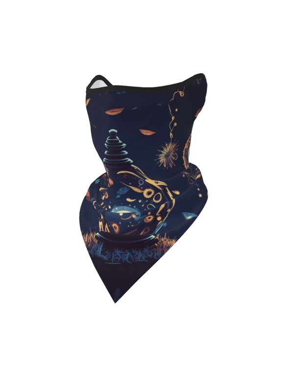 Windproof Sports Face Mask Protection Mesh Breathable Balaclava for Outdoor Activities, Eyes Bottle Magic