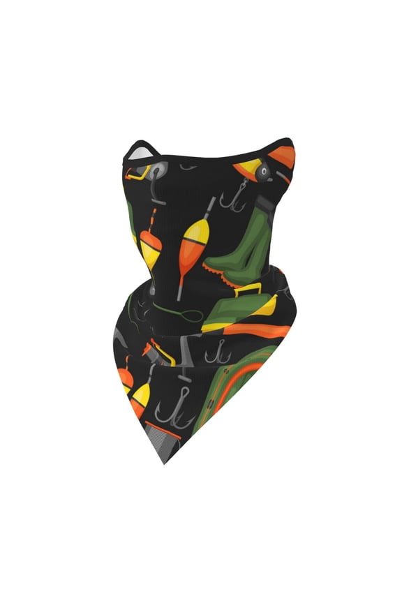 Windproof Sports Face Mask Protection Mesh Breathable Balaclava for Outdoor Activities, Fisherman Fishing Supplies Bait