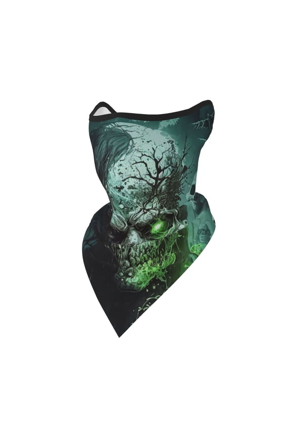 Windproof Sports Face Mask Protection Mesh Breathable Balaclava for Outdoor Activities, Skull Zombies Ghost Death Skulls