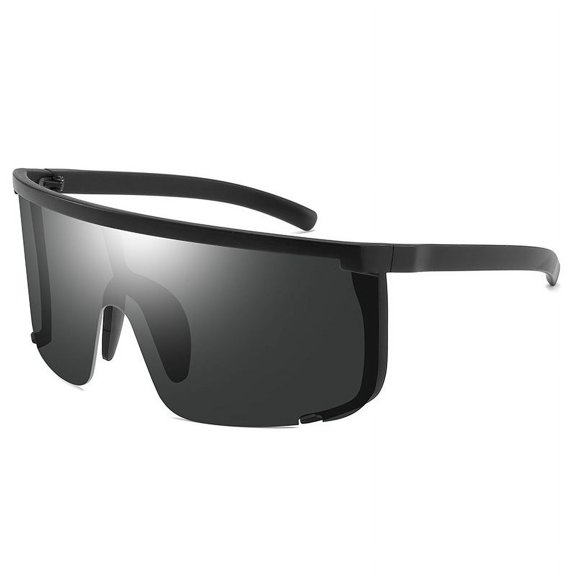 Sports Sunglasses Windproof Large Frame PC Lens Riding Glasses Motorcycle Glasses Semi Rimless Eye Protection Outdoor
