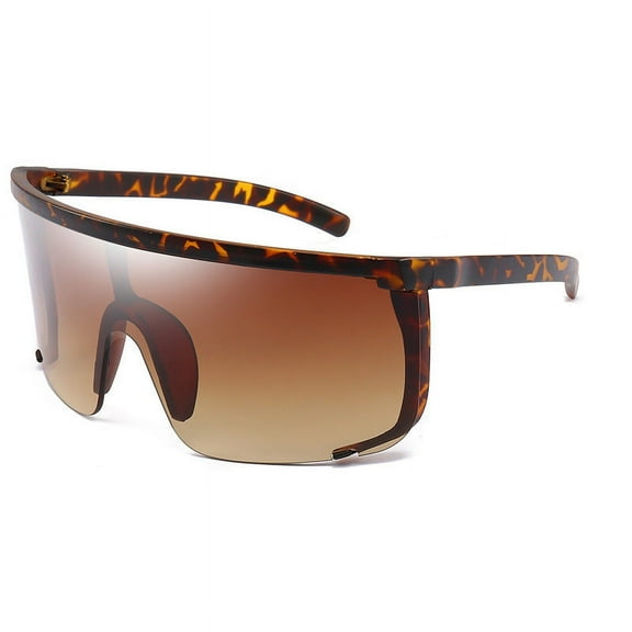 Sports Sunglasses Windproof Large Frame PC Lens Riding Glasses Motorcycle Glasses Semi Rimless Eye Protection Outdoor