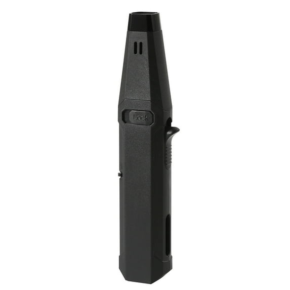 Windproof Straight Torch Blue Flame Lighter, Butane Torch Turbine Torcher, Inflatable Gas Windproof Lighter