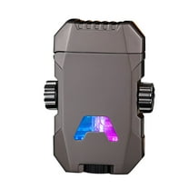 Windproof Straight Torch Red Flame Small Torch Lighters,Butane Silent Torch Portable Lighter For Men Husband On Birthday.