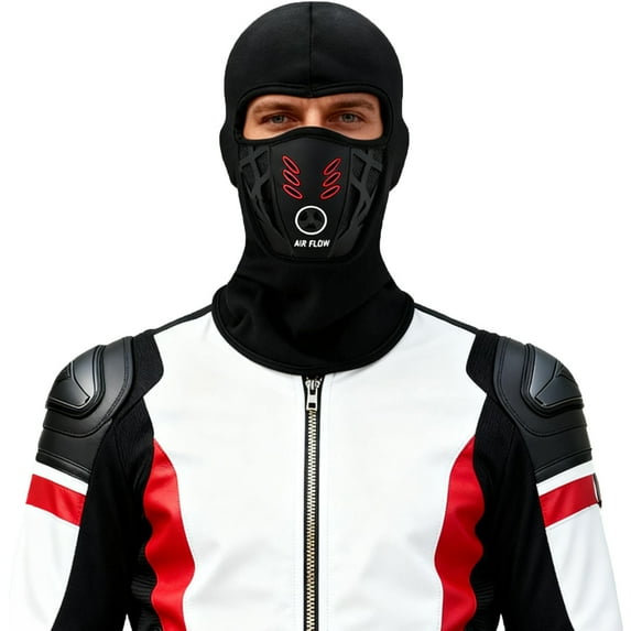 Windproof Thermal Balaclava Face Mask for Winter, Full Breathable Ski Hood for Motorcycle Biking Skiing Outdoor Sports, Unisex Cold Weather Protection