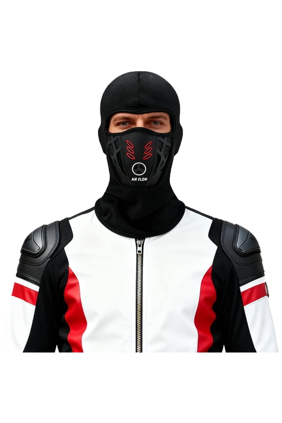 Windproof Thermal Balaclava Face Mask for Winter, Full Breathable Ski Hood for Motorcycle Biking Skiing Outdoor Sports, Unisex Cold Weather Protection