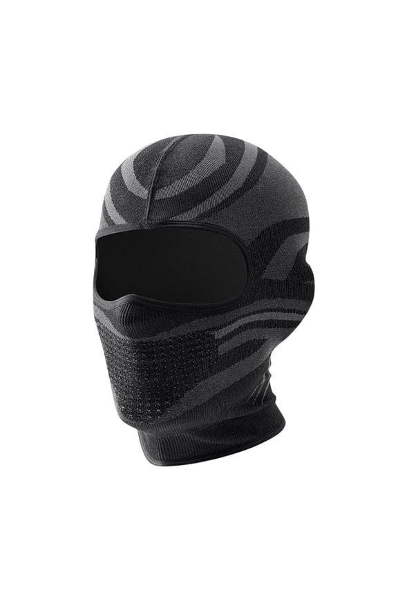 Windproof Thermal Full Face Motorcycle Mask, High-Elastic Nylon for Men Women Winter Cycling Skiing, Multicolor, One Size
