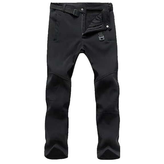 Windproof Thermal Ski Pants for Outdoor Hiking and Winter Sports Activities