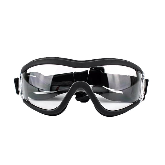 Windproof Transparent Goggles for Medium and Large Dogs Protective Pet with Secure Elastic Straps