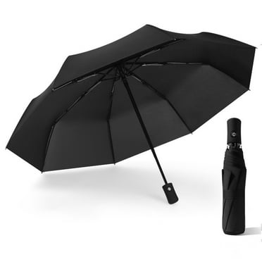 Windproof Travel Umbrella, Automatic Umbrellas for Rain, Portable & Compact Umbrella for Backpack, Sun Umbrella for Walking, Folding Small Umbrella for Car, Lightweight Strong UV Protection
