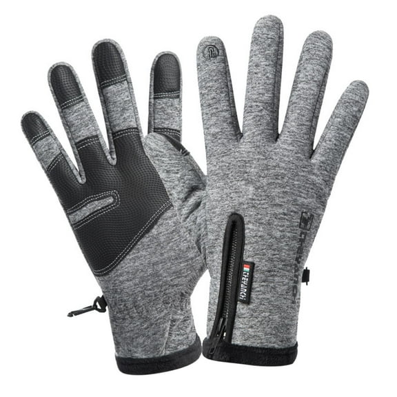 Windproof Water Resistant Winter Gloves M Plush Lining Touchscreen