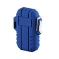 thumbnail image 1 of Windproof Waterproof Adjustable Jet Flame Torch Lighter, Refillable Butane Lighter with Lock, Fireplace Grill Camping BBQ Lighter, Hiking Tactical Lighter, Gifts for Men Fathers Husband, 1 of 1