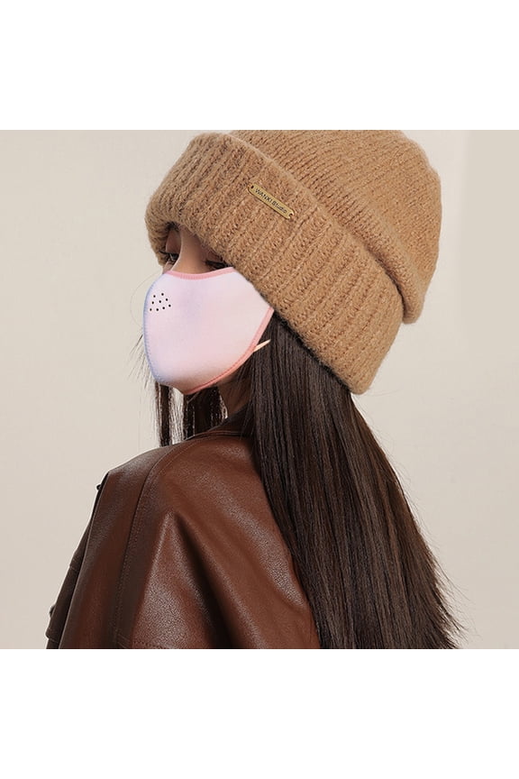 Windproof Winter Face Mask,Fluff Warm Facial Covers,Breathable Air Vents,Multi Scene Cold Resistant Gears,Lightweight Shield Wraps,Comfort Protective Accessories for Skiing Riding Outdoor Sports