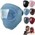 thumbnail image 1 of Windproof Winter Full Face Mask with Anti-Fog Goggles for Men & Women, Warm Protection for Skiing, Riding & Outdoor Sports,Blue, 1 of 7