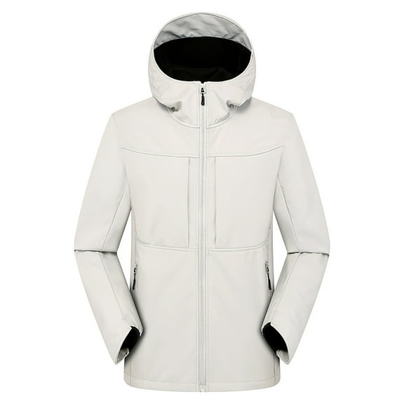 Windproof Winter Warm Coats for Womens Plus Size Men And Women Men And Women Sprint Coat Plush Thickened Outdoor Ski Suit Hooded Warm Coat
