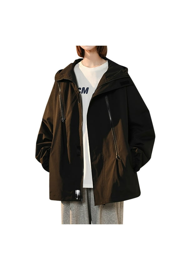 Windproof Winter Warm Coats for Womens Plus Size Sprinting Suit Men's And Women's Couple Style Jacket Coat Detachable Hatwater Proofing Windproof Outdoor Sprinting Suit