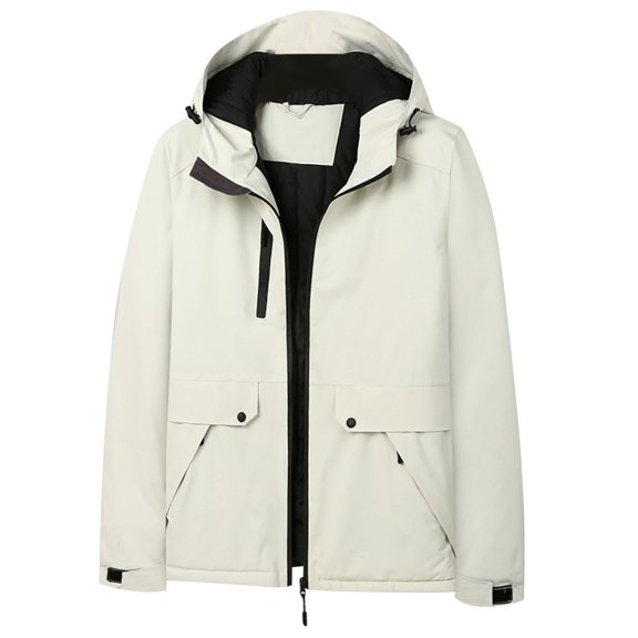 Windproof Winter Warm Coats for Womens Plus Size Warm Outdoor Leisure Charge Coat Men's And Women's Windproof And Rainproof Mountaineering Suit Group Purchase Work Suit