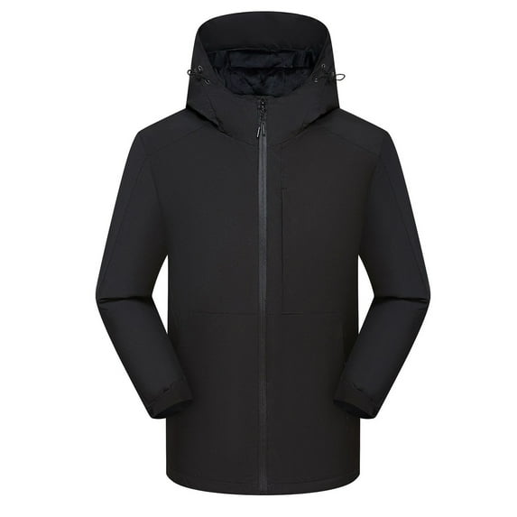 Windproof Winter Warm Coats for Womens Zip Up Men And Women Men And Women Sprint Coat Plush Thickened Outdoor Ski Suit Hooded Warm Coat Gifts for Womens