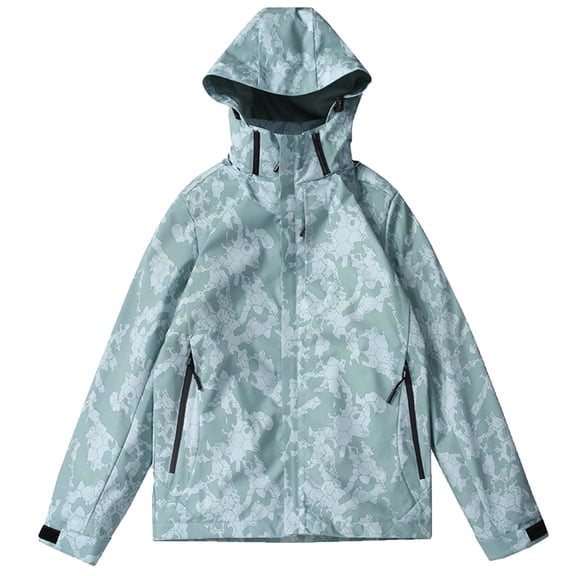 Windproof Winter Warm Coats for Womens Zip Up Warm Outdoor Leisure Charge Coat Men's And Women's Windproof And Rainproof Mountaineering Suit Group Purchase Work Suit Gifts for Womens