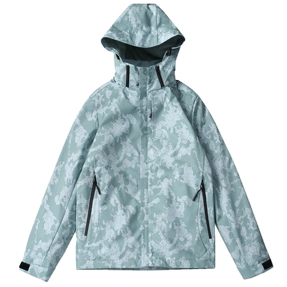 Windproof Winter Warm Coats for Womens Zip Up Warm Outdoor Leisure Charge Coat Men's And Women's Windproof And Rainproof Mountaineering Suit Group Purchase Work Suit Gifts for Womens