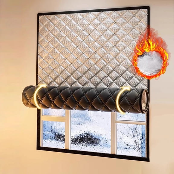 Windproof and warm curtains, winter windproof, bedroom, insulation film, cold proof, fully sealed screen windows, door curtains
