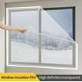 thumbnail image 1 of Windproof insulation film,fully enclosed in winter,thickened for warmth,transparent curtain self-adhesive screen window door, 1 of 6