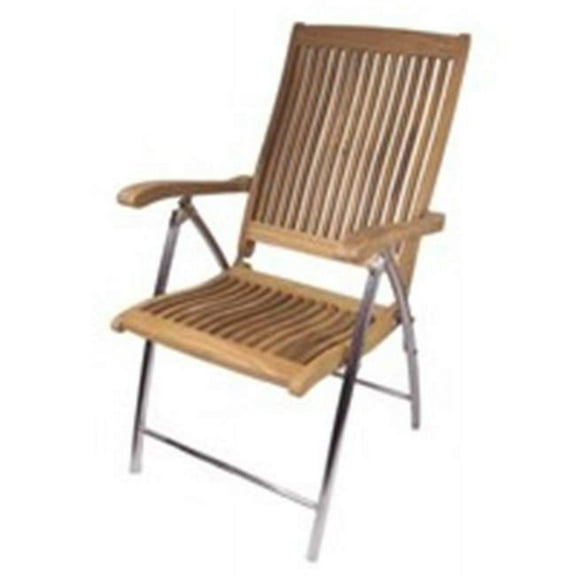 Windrift Folding 6-Position Deck Armchair With SS legs