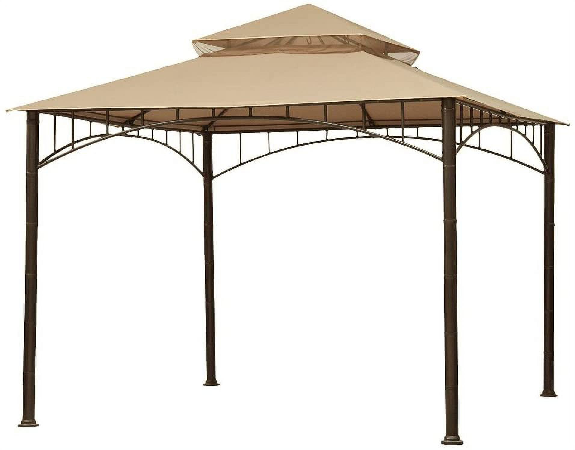 Garden Winds Telo Di Ricambio Per Gazebo Esagonale Fred Meyer – RipLock 350, Beige, UPF 50+, Impermeabile