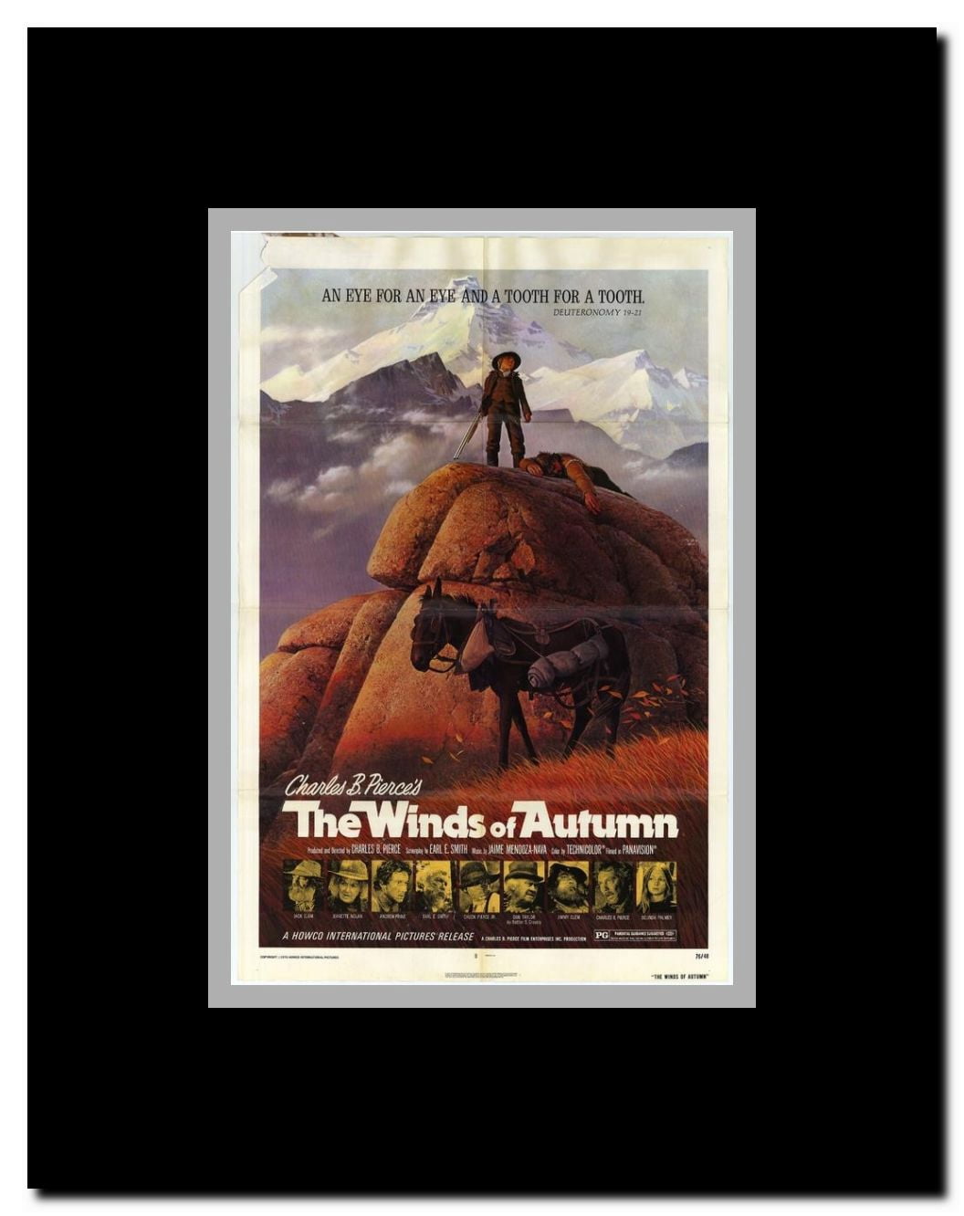 Winds of Autumn Framed Movie Poster