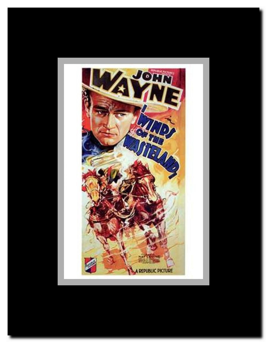 Winds of the Wasteland Framed Movie Poster
