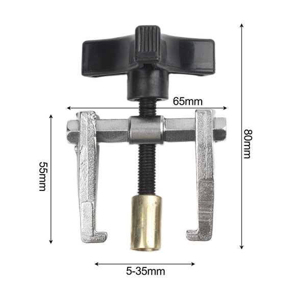 Windscreen Wiper Arm Puller Removal Tool, Adjustable Steel Extractor For Car Windshield Wiper Repairs, Fitment 5-35mm Opening, Auto Repair Hand Tool
