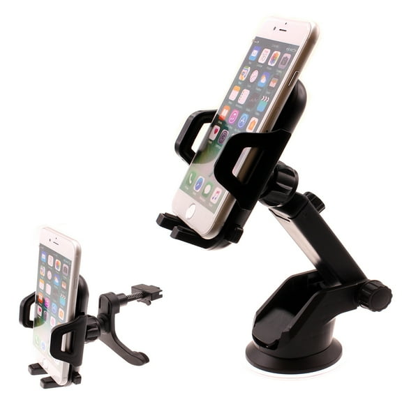 Windshield Car Mount for Boost Mobile Celero 5G/Plus (2024) - Air Vent Phone Holder Glass Cradle Suction Stand Strong Grip for Celero 5G/Plus (2024) Models