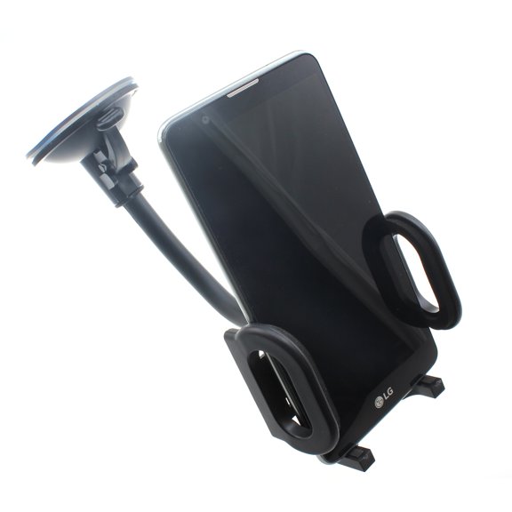Windshield Car Mount for Cricket Outlast 5G, Ovation 3, Magic 2 5G - Holder Glass Cradle Rotating Dock