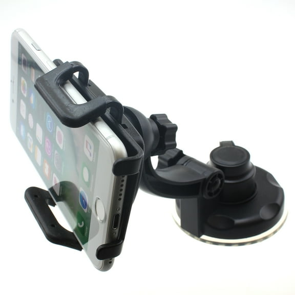 For TCL 30 Z/T - Car Mount Windshield Holder Glass Cradle Rotating Dock