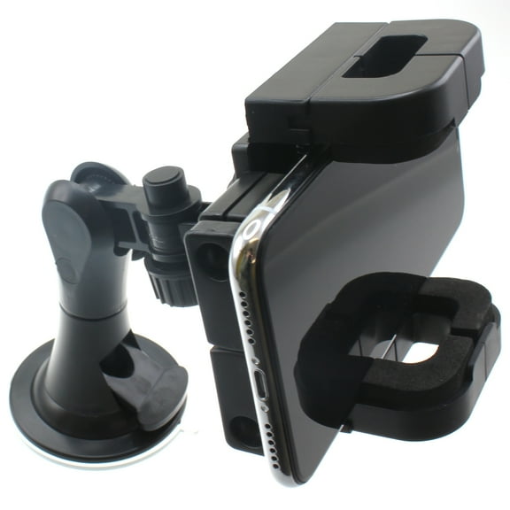 Windshield Car Mount for Google Pixel 9/Pro/XL - Holder Glass Cradle Swivel Dock for Pixel 9/Pro/XL