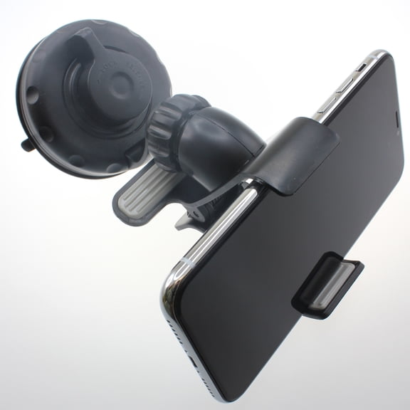Windshield Car Mount for LG Wing Phone - Holder Glass Cradle Swivel Clip Suction Y7J Compatible With LG Wing
