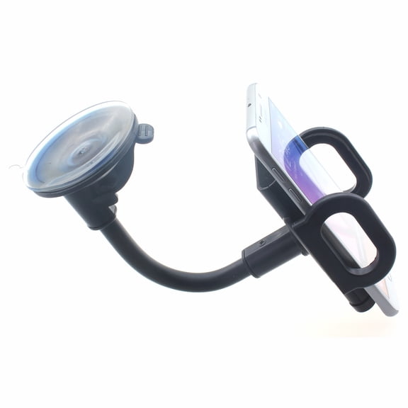 Windshield Car Mount for Motorola One 5G - Holder Glass Cradle Swivel Dock Suction W6M Compatible With Motorola One 5G